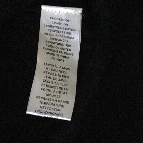 Reitman’s Black Blouse Size Small - Picture 4 of 5